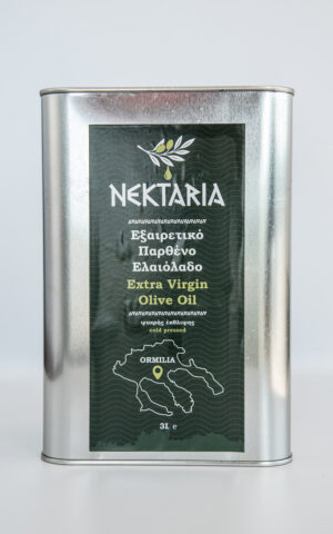 Nektaria Extra Virgin Olive Oil 3L (Cold Pressed)