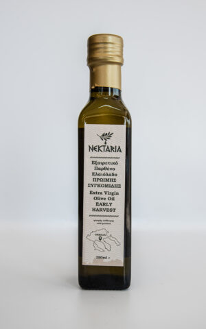 Nektaria Early Harvest Extra Virgin Olive Oil 250ml (Glass Bottle)
